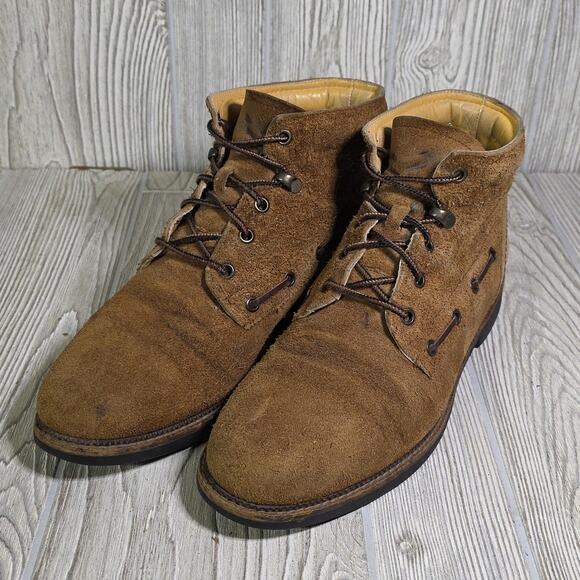 Neil M Footwear Jasper Brown Suede Leather Chukka Boots Mens  Size 9 main image 9